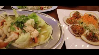 Shrimps and Scallops | at Hua Hin Seafood Restaurant | Jan Tom Yam