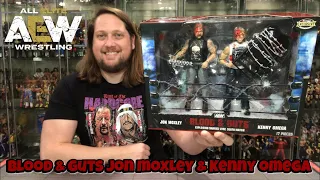 Blood & Guts AEW Jon Moxley vs Kenny Omega Ringside Exclusive Unboxing & Review!