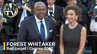 Forest Whitaker winning the Honorary Palme D´Or at Cannes 2022!