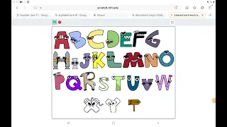 Interactive French Alphabet Lore.