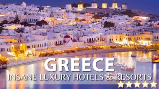 TOP 10 INSANE 5 Star Luxury Hotels And Resorts In GREECE