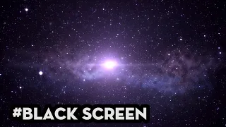 Deep Space Sounds White Noise for Sleeping or Focus | 10 Hours Interstellar Spaceship | Black Screen