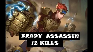 Heroes Evolved - Golden Fist Brady | Ranked Gameplay | OP Assassin.