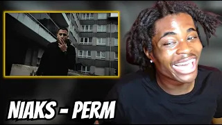 REACTING TO Niaks - Perm (Clip officiel) || OKAY NIAKS I SEE YOU 👀