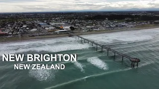 New Brighton | Drone Video | 4K | Christchurch | South Island | New Zealand