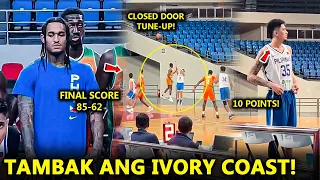 GILAS TINAMBAKAN ANG IVORY COAST! Good GAME kay CLARKSON AT KAI! | SCOTTIE JUNEMAR Tumulong DIN!