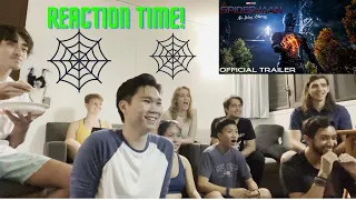 Spider Man No Way Home Official Trailer GROUP REACTION!!!