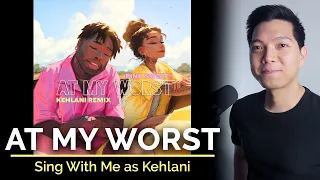 At My Worst (Male Part Only - Karaoke) - Pink Sweat$ ft. Kehlani