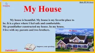 My  House  || Learning English Speaking || Level 1 Listen and Practice #6