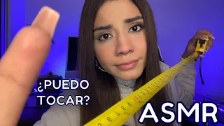 ASMR ESPAÑOL / ¿PUEDO TOCART3? / CAN I TOUCH YOU? + MIDIENDO TU CARITA