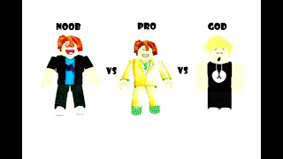 NOOB VS PRO VS GOD (ROBLOX KAT)