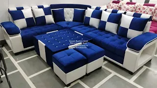 Sofa set #Sofa L shape # Sofa cumbed three fold # sofa cumbed with storage # L corner