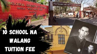 10 schools na walang tuition fee sa Pilipinas | Propesor