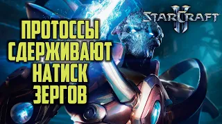 Протоссы сдерживают натиск Зергов: Maxpax (P) vs Dark (Z) Starcraft 2