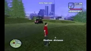 Playing Golf in San Andreas (Another GTA V feature as a GTA SA Mod)