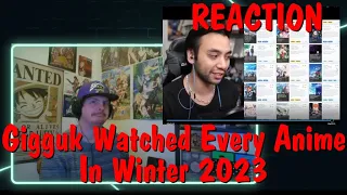 I Watched EVERY Anime in Winter 2023 REACTION