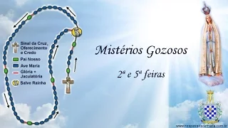 Santo Terço - Mistérios Gozosos - Segundas e Quintas