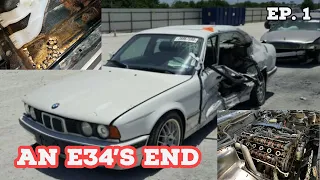 Deciding if a BMW E34 is Too Far Gone | Worth Repairing or End of the Road?