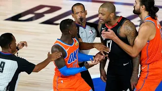 HOUSTON GAME EJECTION - PJ TUCKER and DENNIS SCHRODER TOSSED IN 3RD QUARTER | GAME 5 NBA PLAYOFFS