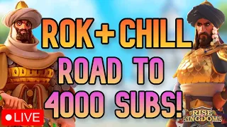 Spectating 2000 KVK - Road to 4k Subs! | Rise of Kingdoms