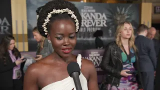 Black Panther Wakanda forever - Itw Lupita Nyongo (Official video)