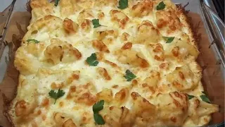 Baked Cauliflower Recipe - The Most Delicious Recipe / How to Cook Cauliflower
