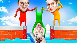 МЕНЯ ЗАТРОИЛИЛИ В GANG BEASTS! ВЫБЕСИЛ ДРУЗЕЙ! ВСЕ ПРОТИВ МЕНЯ!