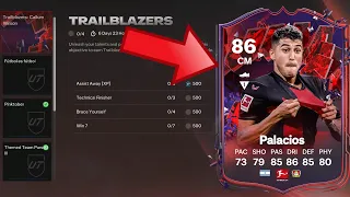 How to complete 86 Trailblazers Palacios objective FC 24