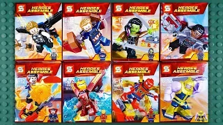 LEGO Marvel Avengers Infinity War with Thanos Minifigures (knock-off) Sheng Yuan SY1046