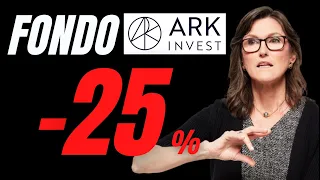 CATHIE WOOD en GRAVES PROBLEMAS -25% en su FONDO ARKK 🚨