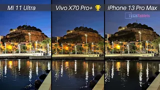 iPhone 13 Pro Max Vs Vivo X70 Pro+ Vs Mi 11 Ultra Camera Comparison