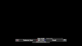 2nd Half - Tadamon Sour vs Tripoli