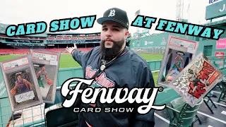 Dealer POV At The Fenway Card Show ! Day 1 Vlog