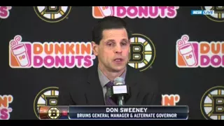 Don Sweeney pre-trade-deadline-day press conference