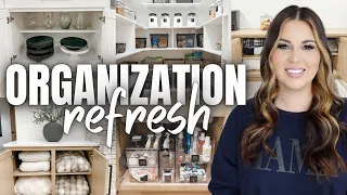 *NEW* HOME ORGANIZATION REFRESH 2024 | WHOLE HOUSE ORGANIZATION MOTIVATION | ORGANIZE WITH ME 2024