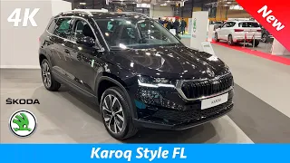 Škoda Karoq Style FL 2022 — ПЕРВЫЙ взгляд в 4K | Экстерьер - Интерьер (детали), Цена