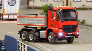 Tamiya Mercedes-Benz Arocs 3348 RC tipper truck 6x6 | New Year's driving at the MTC Osnabrück