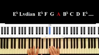 Jazz 🎹 4 BEGINNERS ★ Improvise on 2 chords ★  lydian mode