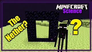 Can You Open a Nether Portal in the End? | Minecraft Science