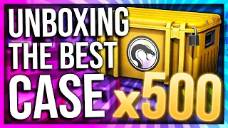 OPENING 500 OF THE BEST CS:GO CASE