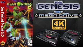 VectorMan 2 [SEGA GENESIS / MEGA DRIVE] Gameplay Walkthrough FULL GAME [4K60ᶠᵖˢ🔴]