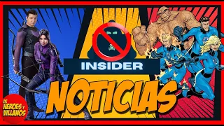 🚫EL FINAL DE LOS INSIDERS🚫 El regreso de Hawkeye y más…