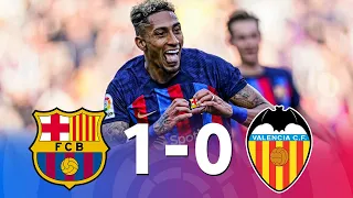 Barcelona vs Valencia [1-0], La Liga 2023 - MATCH REVIEW