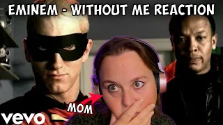 My MOM Reacts To Eminem - Without Me