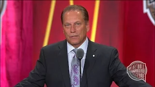 Tom Izzo’s Basketball Hall of Fame Enshrinement Speech