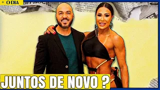 Gracyanne e Belo juntos de novo? Musa deixa fãs com pulga atrás da orelha | Giro das Celebridades