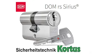 🔴 DOM rs Sirius Entdecke das neue DOM Schließsystem 🔑💡