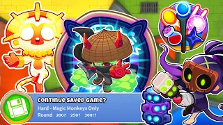 How Long Can You Survive On "Magic Only" In BTD6 ?