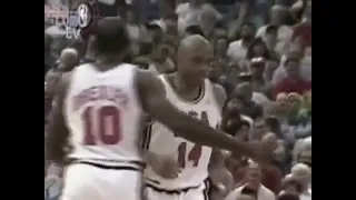 Charles Barkley Two Dunks 1992 Dream Team vs Panama