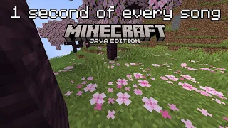 1 second of every Minecraft song (Trails & Tales Update)